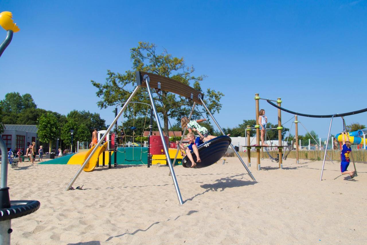 Camping De Duinhoeve Chalet Vogel Not For Companies ニーウ・ハームステーデ エクステリア 写真