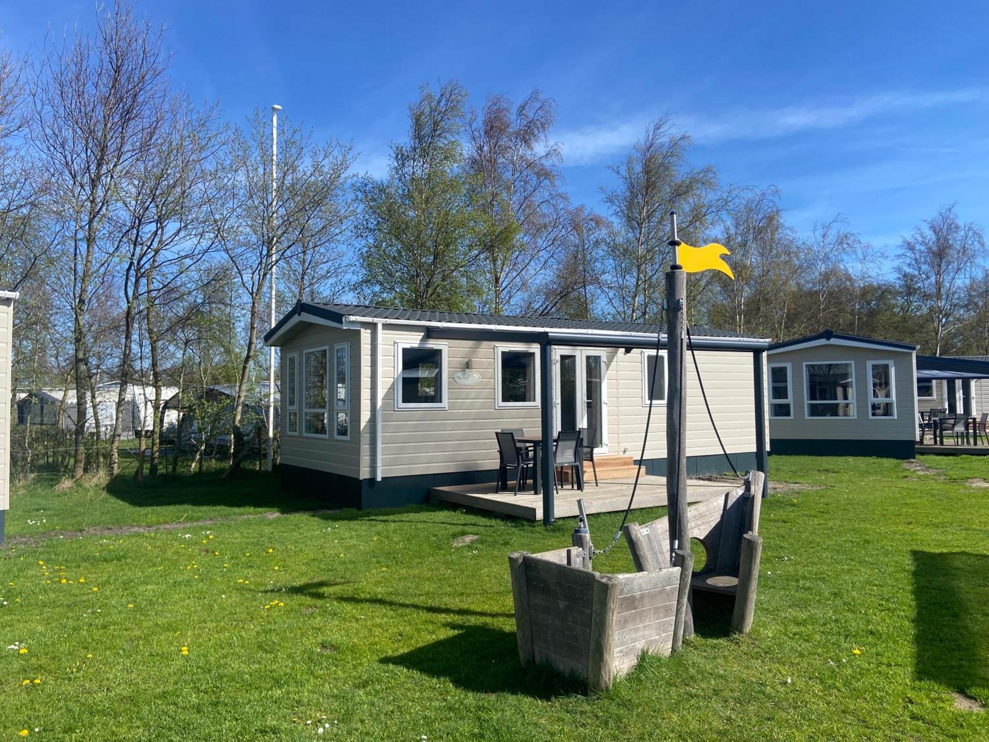 Camping De Duinhoeve Chalet Vogel Not For Companies ニーウ・ハームステーデ エクステリア 写真