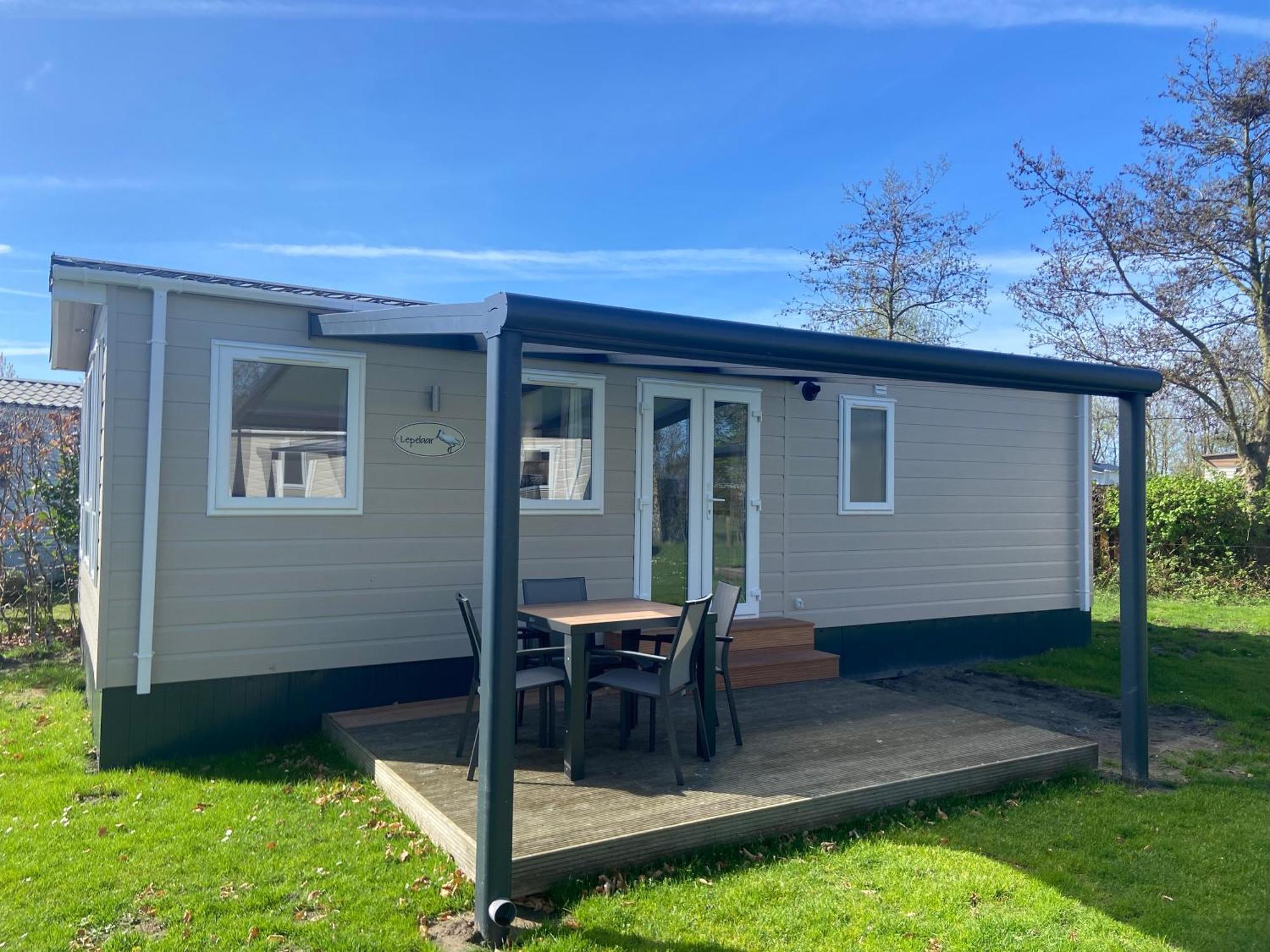 Camping De Duinhoeve Chalet Vogel Not For Companies ニーウ・ハームステーデ エクステリア 写真